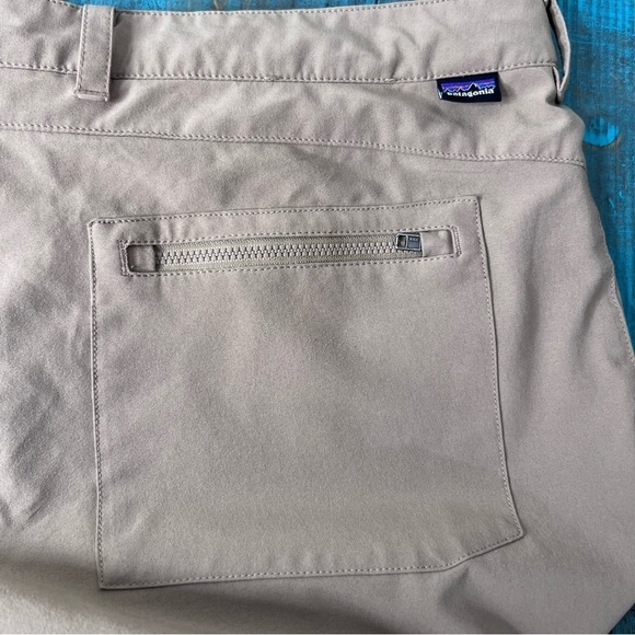 Patagonia Tan Lightweight Hiking Pants Size 12 - Picture 6 of 11